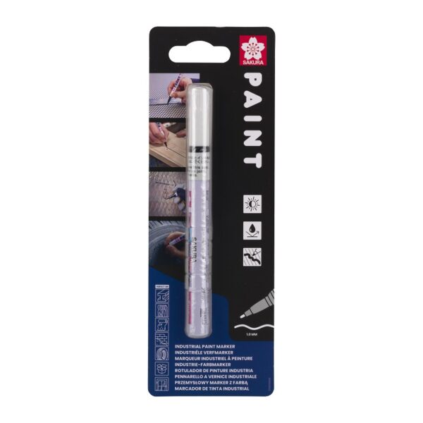 Marker Paint  z cienką czarną końcówką, Sakura , płynna szybkoschnąca farba