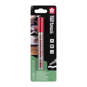 Marker Pen-Touch 140 czerwony, Sakura do drewna, metalu, szkła, tektury